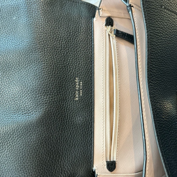 BOGO Kate Spade Black Leather Backpack - Picture 8 of 9